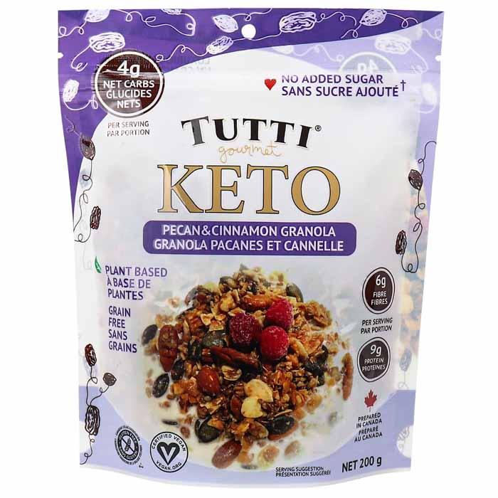 Tutti Gourmet - Keto Granola - Pecan & Cinnamon (200g)