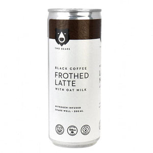 Two Bears - Frothed Black Coffee Oat Milk Latte, 250ml