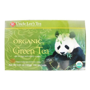 Uncle Lee's Tea - Legends of China Green Tea, 100 Bags | Multiple Flavours