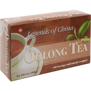 Uncle Lee's Tea - Legends of China Oolong Tea 100 (Tea Bags), 160g