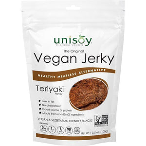 Unisoy - Vegan Teriyaki Jerky, 3.5 Oz