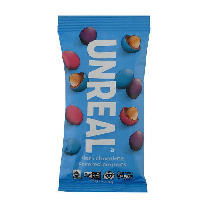Unreal - Dark Chocolate Peanut Gems , 43g
