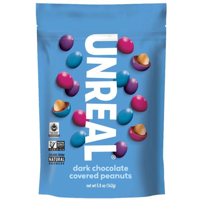 Unreal - Dark Chocolate Peanut Gems, 142g