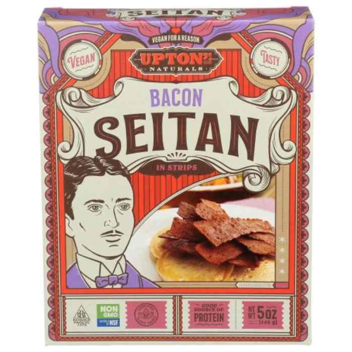 Upton's Naturals - Seitan Bacon, 5oz- Pantry 1