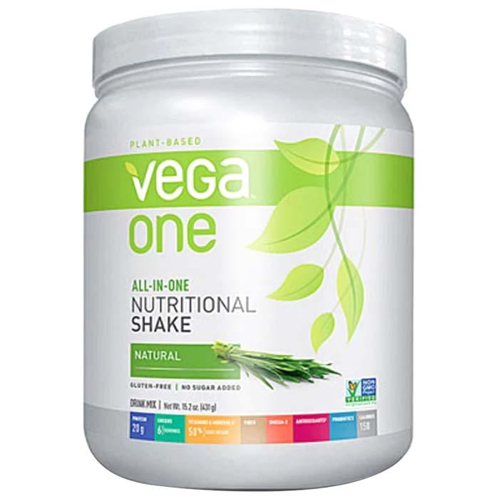 Vega - One - All-in-One Shake Unsweetened Natural - 431g