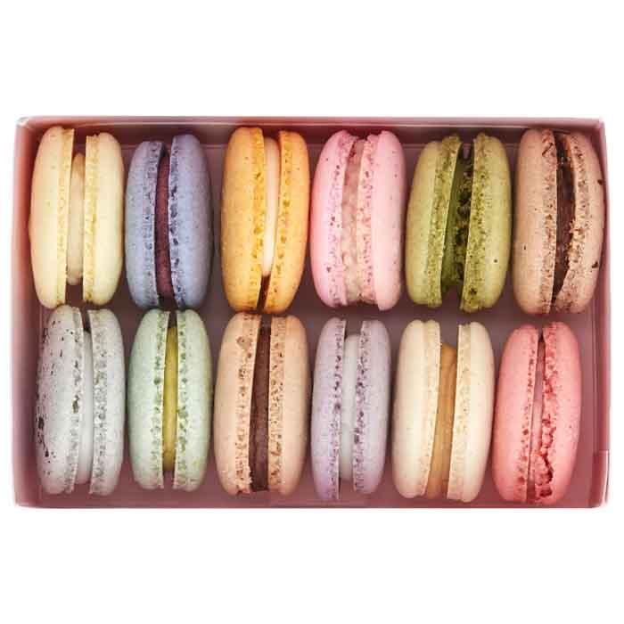 Verón - Plant-Based Vegan French Macarons , Everything ( 12 -Pack)