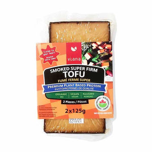 Viana - Super Firm Smoked Tofu, 2X125g