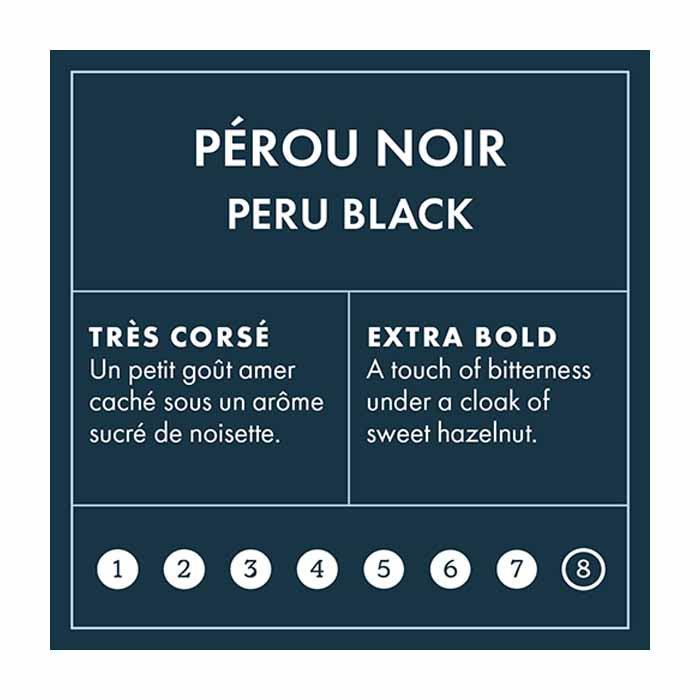 Virgin Hill - Organic Peru Black Ground Coffee, 340g - back
