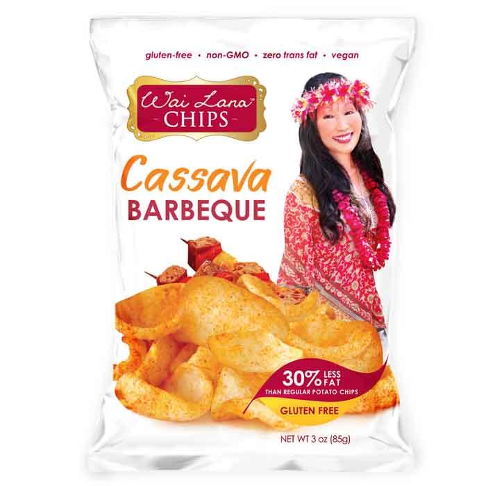 Wai Lana Snacks - Barbeque Veggie Chips, 85g