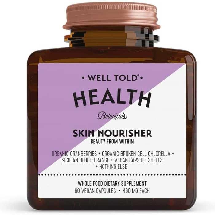 Well Told Health - Skin Nourisher - Beauty From Within, 60 Capsules - front