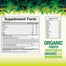 Whole Earth & Sea - Fermented Organic Greens, Organic Chocolate, 438g - back