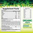Whole Earth & Sea - Fermented Organic Protein & Greens, Organic Chocolate, 710g - back