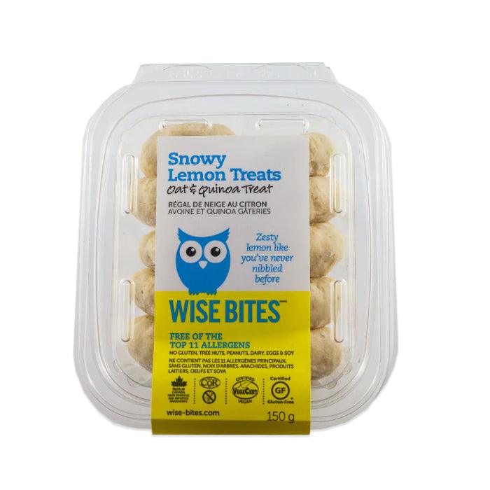Wise Bites - Snowy Lemon Treats - Oat & Quinoa Treat, 150g