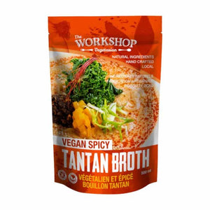 Workshop Vegetarian Cafe - Frozen Vegan Spicy Tan Tan Broth, 510g