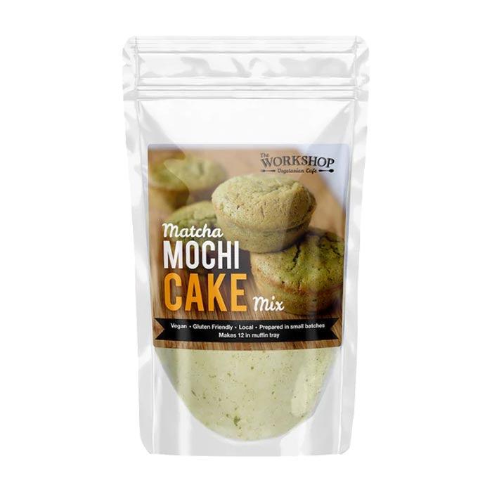 Workshop Vegetarian Cafe - Matcha Mochi Cake Mix (GF), 500g