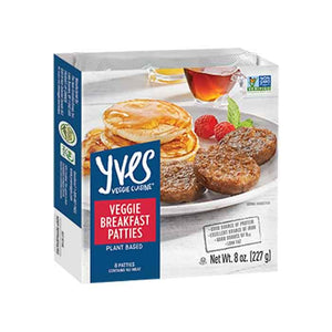 Yves - Veggie Cuisine Simulated Breakfast Patties Veggie Breakfast Patties 8 Vegan Patties, 227g