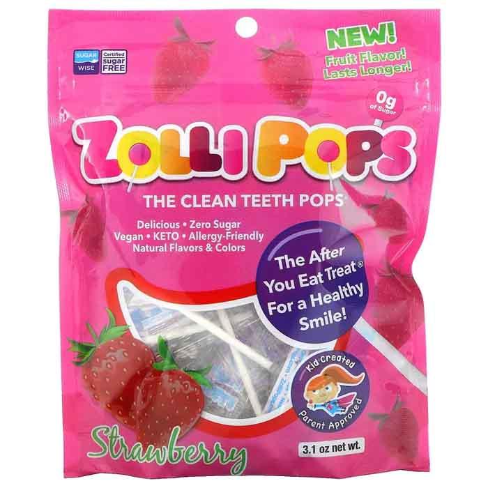 Zolli Candy - Zollipops , Strawberry (88g)