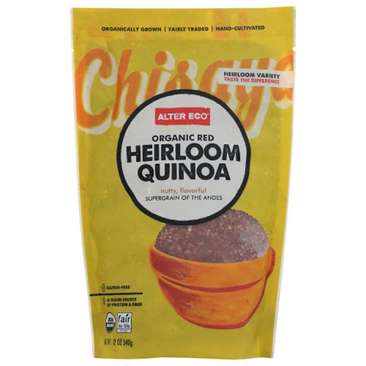 Alter Eco – Red Heirloom Quinoa, 12 oz- Pantry 1