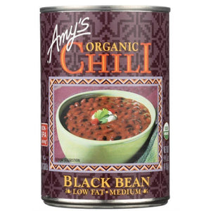 Amy's - Black Bean Low Fat Medium Chili, 14.7 Oz