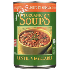 Amy's - Lentil Low Sodium Soup, 14.5 Oz
