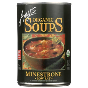 Amy’s - Minestrone Low Fat Soup, 14.1 Oz