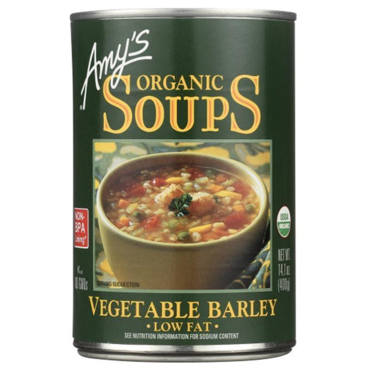 Amy’s - Vegetable Barley Low Fat Soup, 14.1 Oz- Pantry 1
