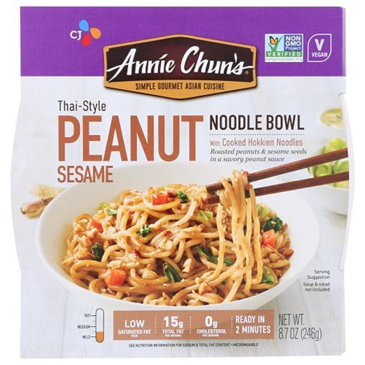 Annie Chun's - Peanut Sesame Noodle Bowl, 8.7 Oz- Pantry 1