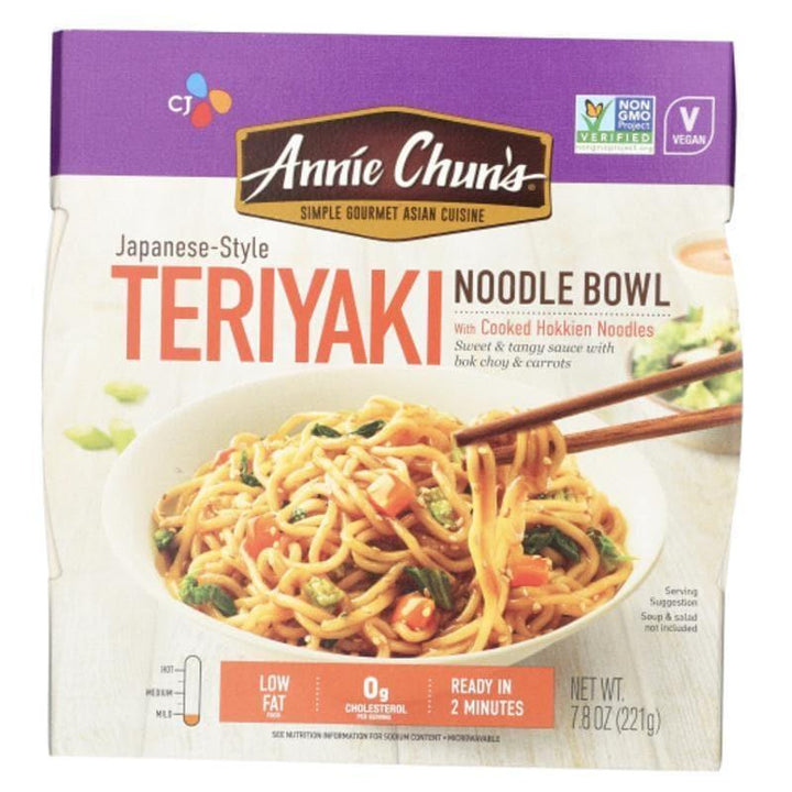 Annies Chun's - Teriyaki Noodle Bowl, 7.8 Oz- Pantry 1