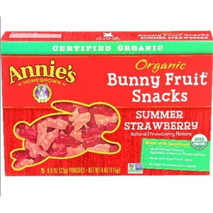 Annie’s Homegrown – Organic Bunny Fruit Snacks, 4 Oz