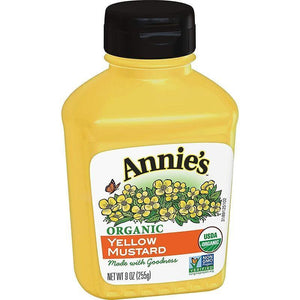 Annie’s Homegrown – Organic Yellow Mustard, 9 Oz