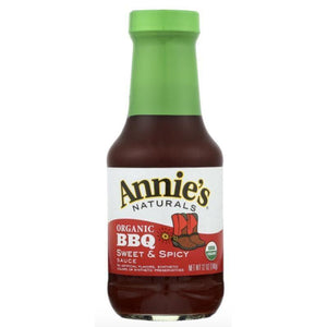 Annie's Homegrown - Sweet & Spicy Bbq Sauce, 12 Oz