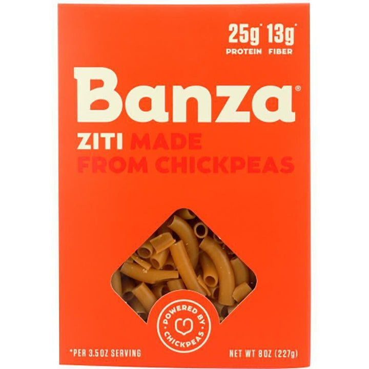 Banza Chickpea Pasta - Pasta Ziti Chickpea, 8 oz- Pantry 1