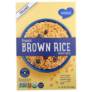 Barbara's - Organic Brown Rice Crisps Cereal, 10 Oz