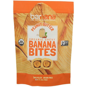 Barnana - Peanut Butter Banana Bites, 3.5 Oz
