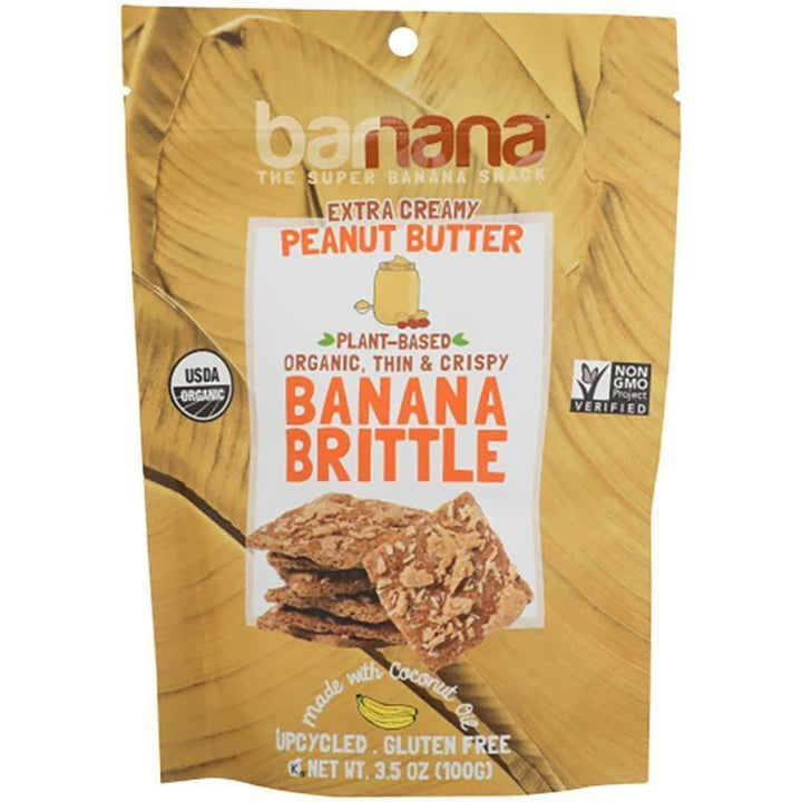 Barnana - Peanut Butter Banana Brittle, 3.5 Oz- Pantry 1
