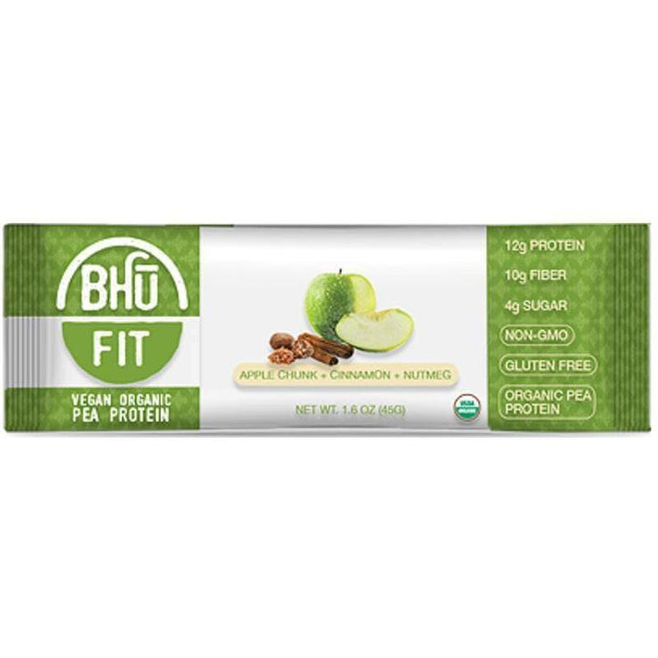 Bhu Fit Protein Bar - Apple Chunk, 1.6 Oz | Pack Of 12- Pantry 1
