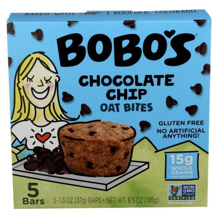 Bobo’s – Chocolate Chip Oat Bites, 6.5 Oz- Pantry 1