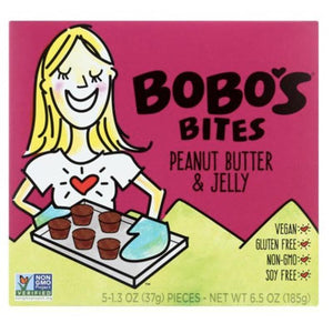 Bobo's - Peanut Butter & Jelly Oat Bites, 6.5 Oz