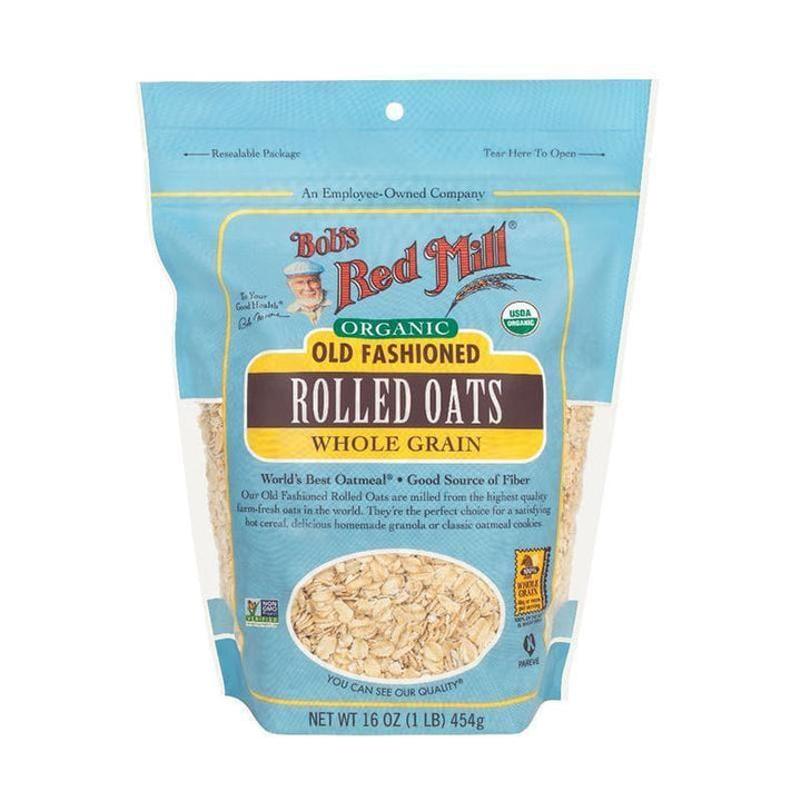 Bob’s Red Mill – Organic Old Fashioned Rolled Oats, 16 oz- Pantry 1