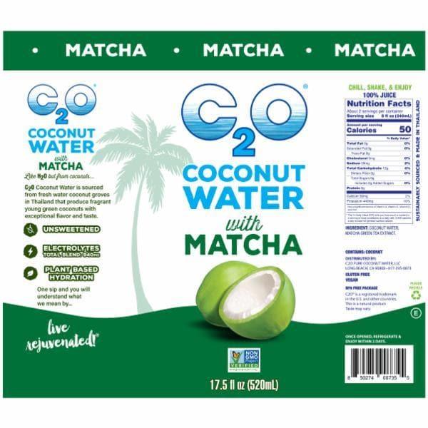 C20 - Coconut Water Matcha, 17.5 Oz- Pantry 2