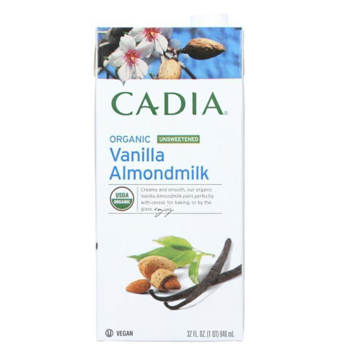 Cadia - Almond milk Vanilla Unsweetened, 32 Oz- Pantry 1