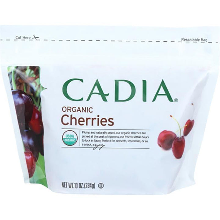 Cadia - Organic Frozen Sweet Pitted Cherries, 10 oz- Pantry 1
