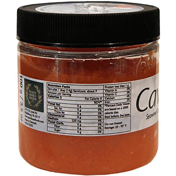 Cavi.art - Orange-Red Seaweed Caviar, 3.5 oz- Pantry 2