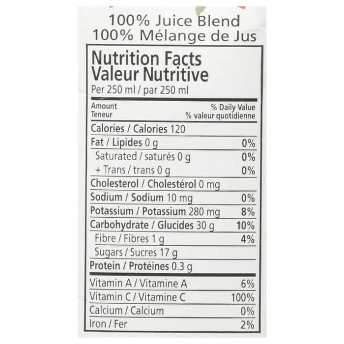 ceres juice - Ceres Mango Juice, 1l - nutrition facts