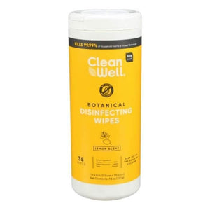 CleanWell – Disinfecting Wipes – Lemon