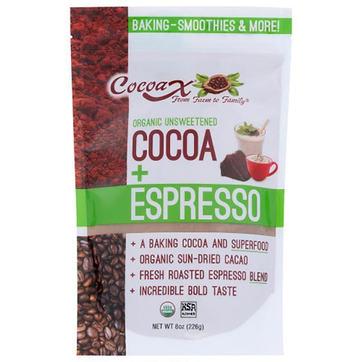 CocoaX – Cocoa with Espresso, 8 oz- Pantry 1
