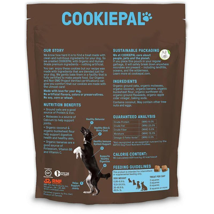 Cookie Pal – Banana & Coconut Dog Biscuits, 10 Oz- Pet Products 3