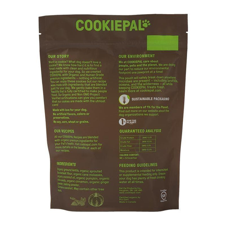 Cookie Pal – Pumpkin & Chia Dog Biscuits, 10 Oz- Pet Products 3