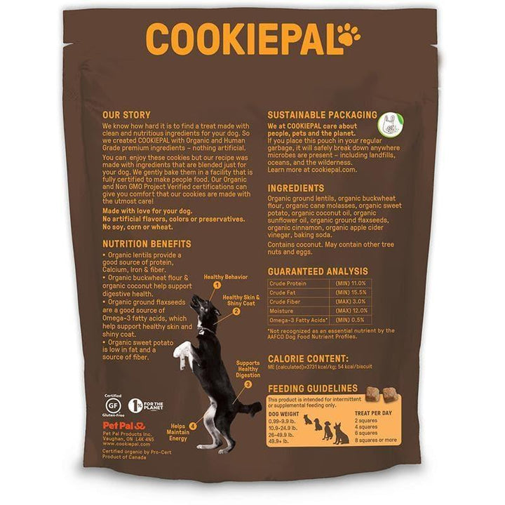 Cookie Pal – Sweet Potato Flaxseed Dog Biscuits, 10 oz- Pet Products 2