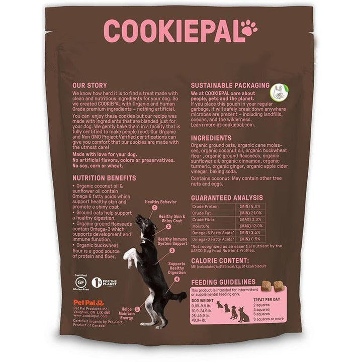 Cookie Pal – Turmeric Ginger Dog Biscuits, 10 oz- Pet Products 2